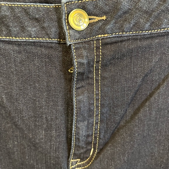 Lane Bryant Genius Fit Jeans Women Denim Jeans 24 Regular Dark Blue Denim - Picture 4 of 11